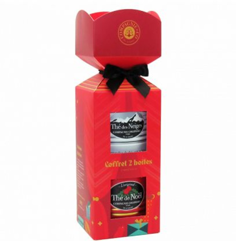 Coffrets De Thes Compagnie & Co  | Coffret Noel 100G /Neiges 90G